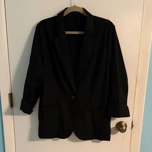 Classic Black Women's Blazer